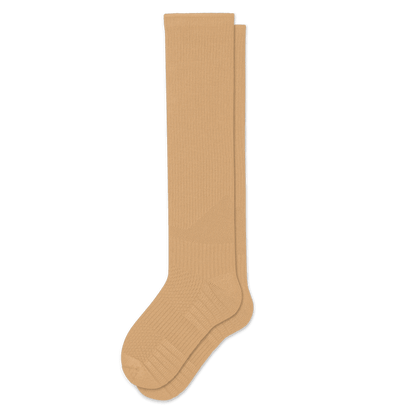 Beige støttestrømper